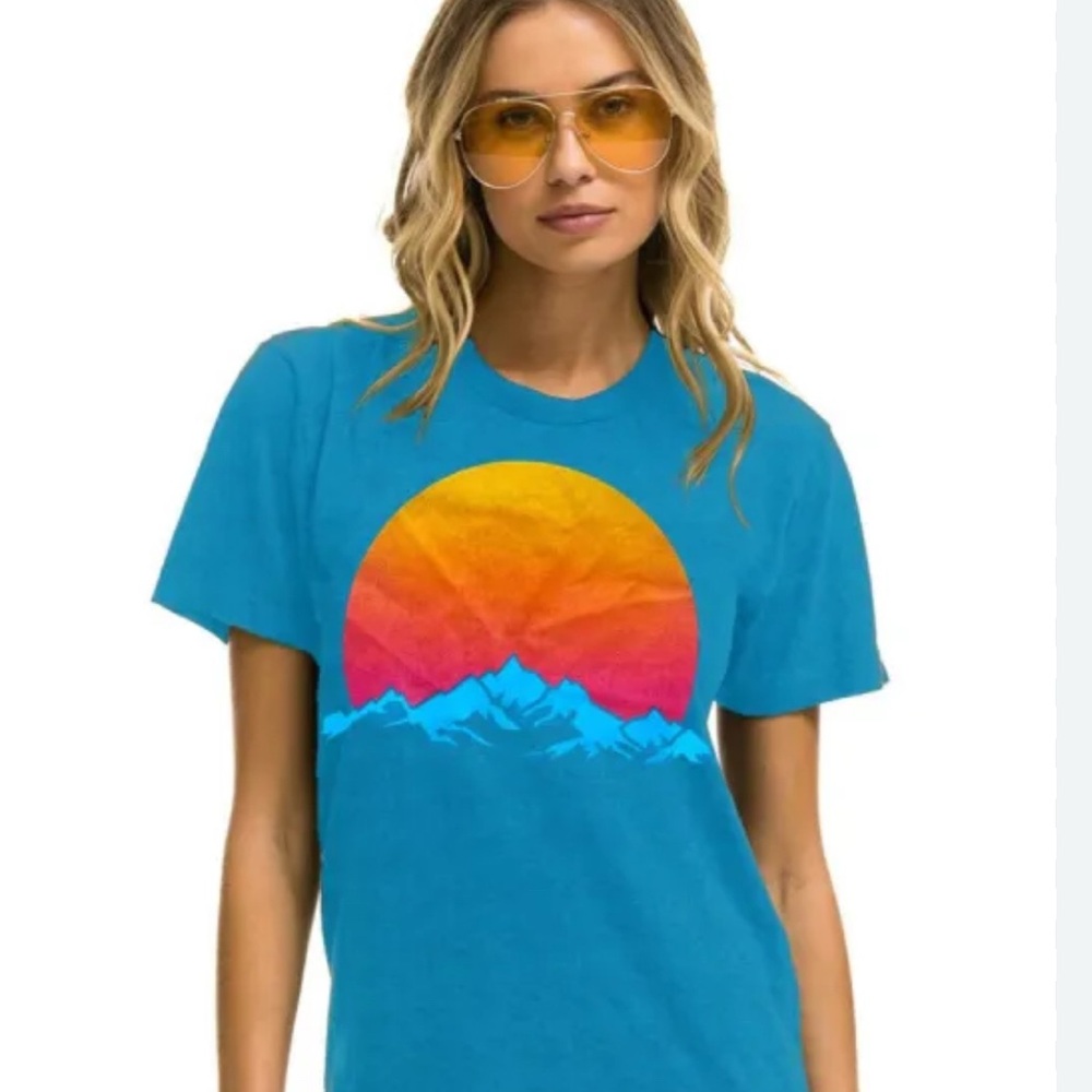 Aviator Nation Jazz Aspen SnowMass Tshirt Medium